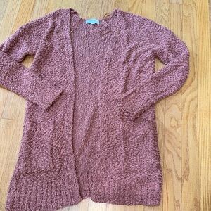 Pink rose cardigan NEW